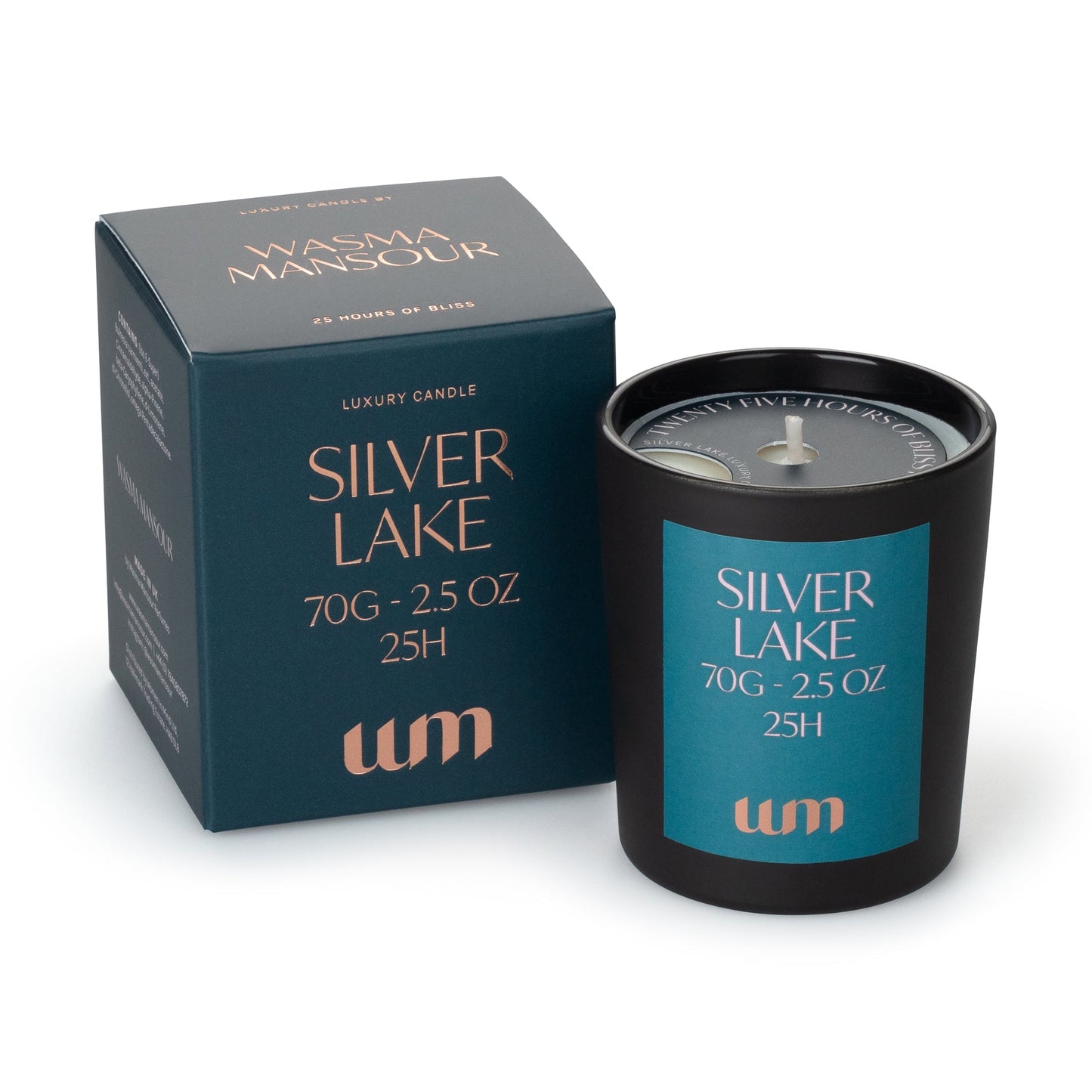 SILVER LAKE SMALL CANDLE شمعة سيلفر ليك حجم صغير